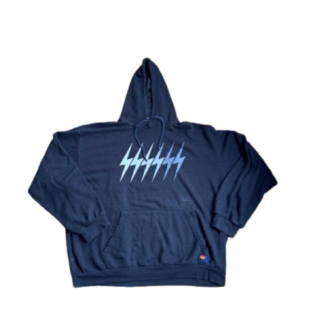 GUC Aviator Nation Bolt Gradient Pullover Hoodie XXL - Picture 2 of 4